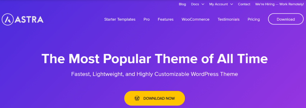 fastest wordpress themes