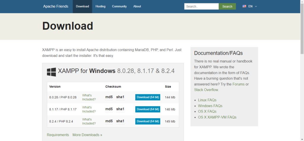 install magento 2 on localhost