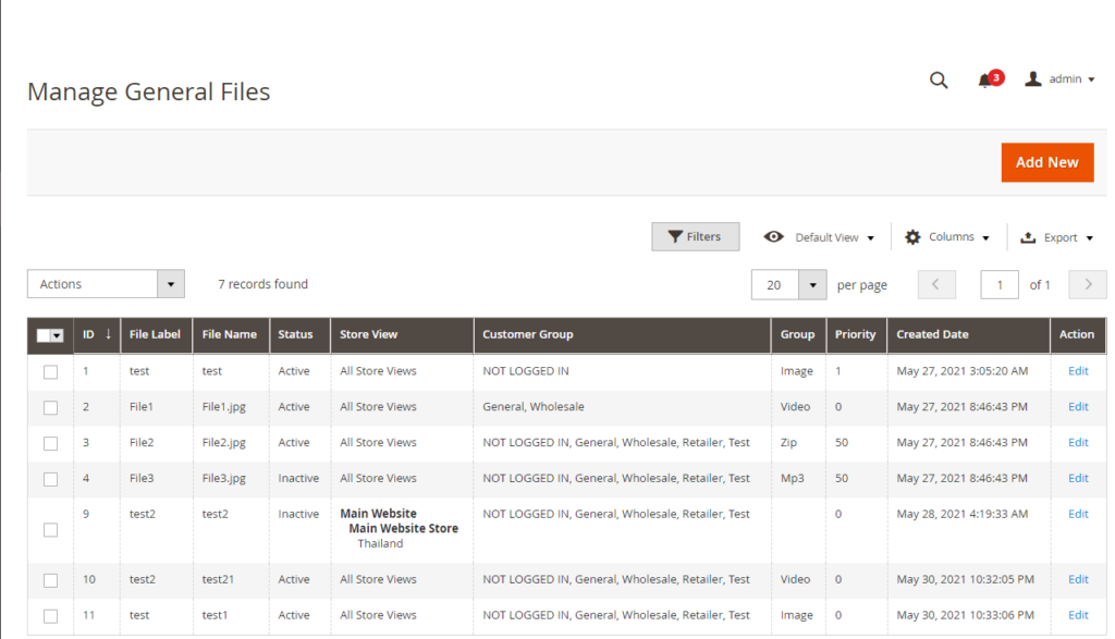 magento 2 product attachments