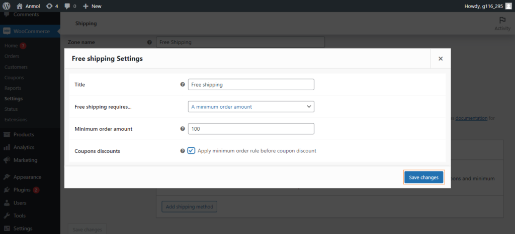 WooCommerce Checkout Page