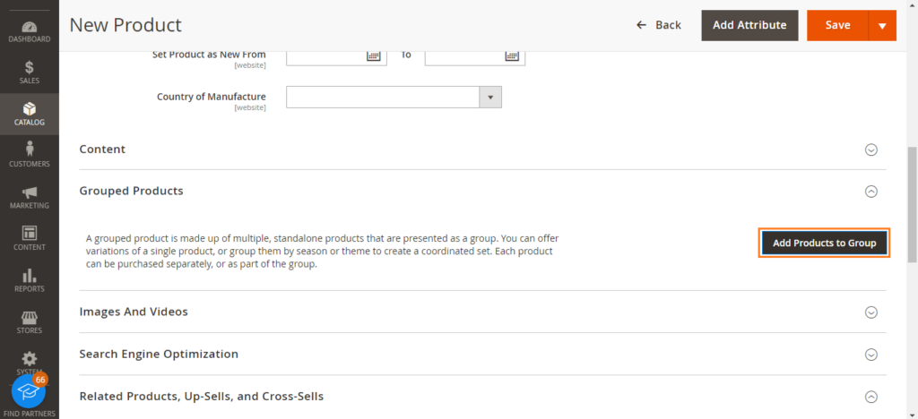 Magento Product Management