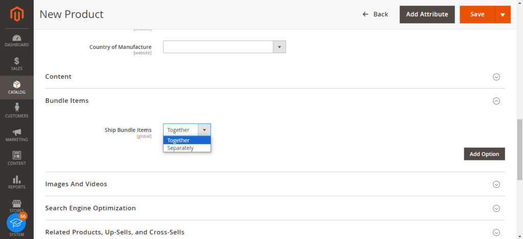 Magento Product Management