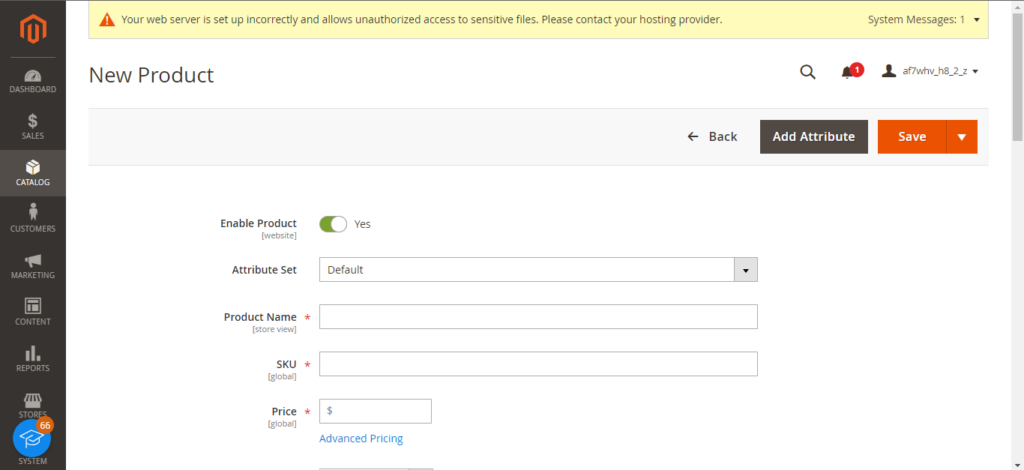 Magento Product Management