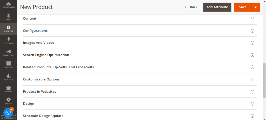 Magento Product Management