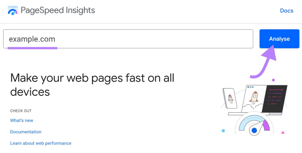 google page speed insights