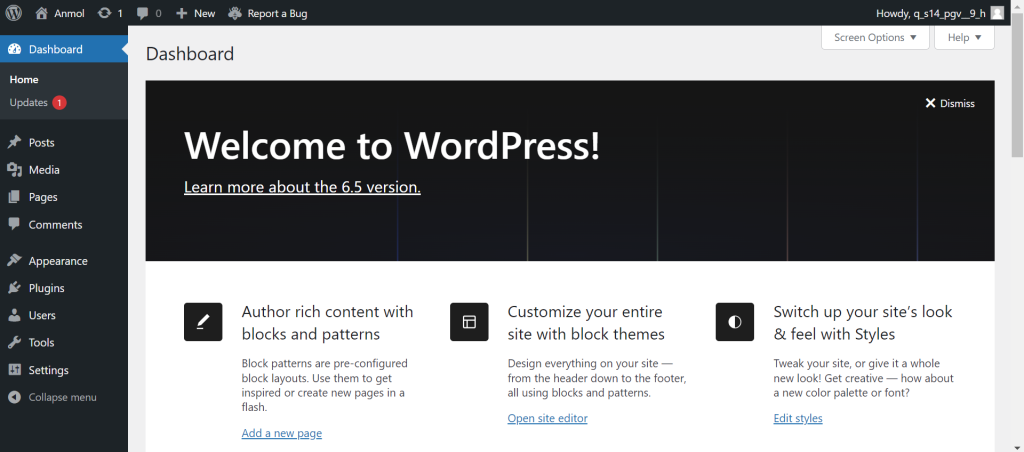 WordPress 6.5